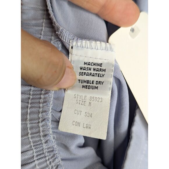 NWT Cut Loose 2 Pc Set Sleeveless Top Maxi Skirt Sz M Tencel W/ Flaw Light Blue - Picture 9 of 11